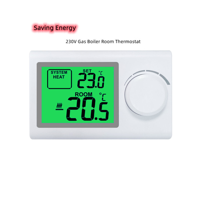 Riseem Non - programmable Underfloor Wired Room Thermostat With Digital Temperature Control
