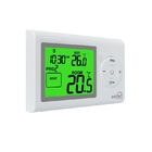 PC ABS Digital Programmable Room Thermostat For Heating System