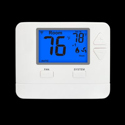 ±1C Accuracy White Heating Room Thermostat for Customized Temperature Settings