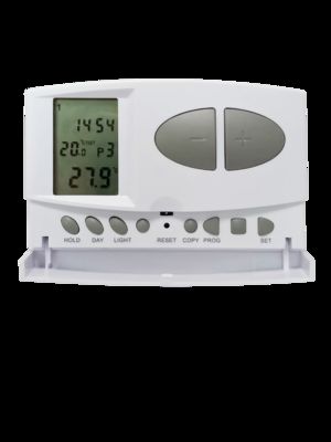 Intellectual and Digital HVAC Thermostat 24VAC Or Battery Power Supply