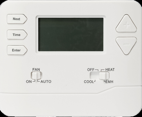 24VAC Or Battery HVAC Thermostat 0.3KG Display Accuracy ±1℉ under 68℉ for Optimal Comfort and Efficiency