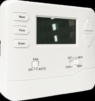 24VAC Or Battery HVAC Thermostat 0.3KG Display Accuracy ±1℉ under 68℉ for Optimal Comfort and Efficiency