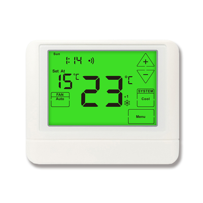 Energy- Air Conditioning Thermostat System with Voice Control and Apple HomeKit Anti-flammable ABS Housing Material