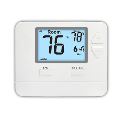 24VAC Or Battery Powered Air Conditioning Thermostat System Intellectual Smart Control Technology