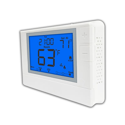 Coiiwsei Thermostat 24V Low Voltage Programmable Central Heating Air Conditioner Wall Thermostat for RTH715