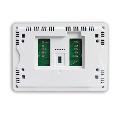 Riseem 5.65 Sq.in. Display Size Hot Runner Heat Pump Thermostat Temperature Controller for Customizable Temperature Regulation in HVAC System
