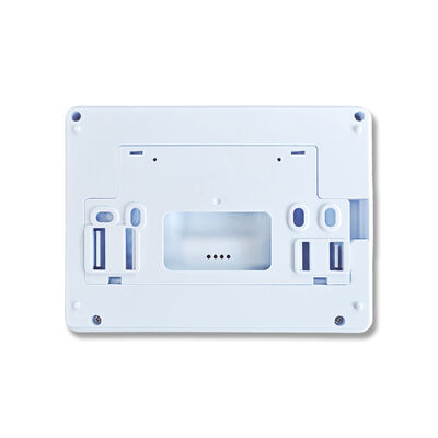 White Color Digital Room 7 Day Thermostats Including Switchable Voltage 24 V AC DC Engineered For Temperature Monitoring And Adjustment