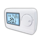 230V ABS Wireless Gas Boiler Room Thermostat NTC Sensor For Floor Heating