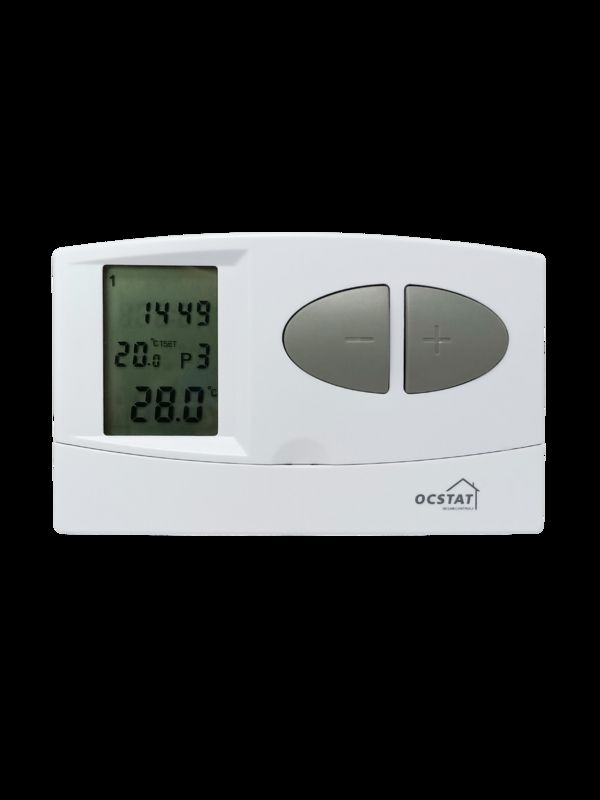 Intellectual and Digital HVAC Thermostat 24VAC Or Battery Power Supply