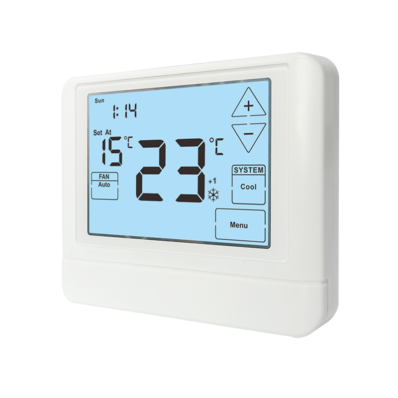 Powerful and Accurate HVAC Thermostat Power Supply 24VAC Or Battery 0.3KG Display Accuracy ±1℉ under 68℉
