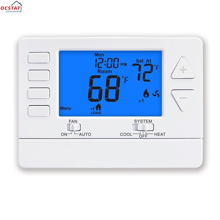 ABS 24V Programmable Multi Stage Thermostat for Air Conditioner Room