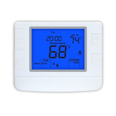 Riseem ABS 1 열 1 냉각 에어컨 프로그램 가능한 가정용 온도 조절기 HVAC 시스템