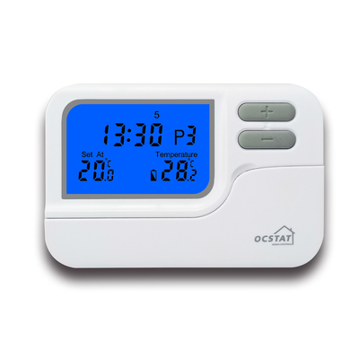 Blue Backlight Thermostats Digital Wireless 3A / 16A