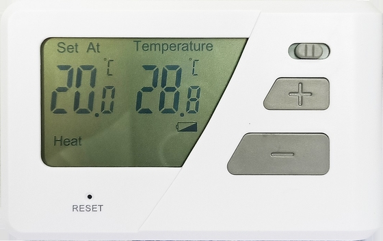 ±1C 정확도 유선 프로그래밍 가능 온도 조절기 스마트 온도 제어를 위한 배터리 전원