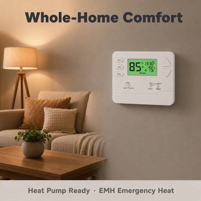 Riseem 1 Amp Per Terminal Load Rating Heat Pump 시스템 운영을 위한 열 펌프 온도계