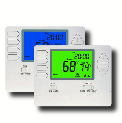 터치 패널 쉬운 가동을 가진 다기능 HVAC 호텔 방 보온장치