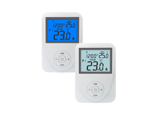 라이제임 ABS 230V 난방 디지털 온도계 / 프로그래밍 가능한 대형 화면 HVAC 온도계