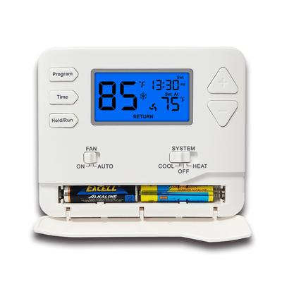 IP20 24VAC 지적인 HVAC 보온장치 다기능 에너지 절약