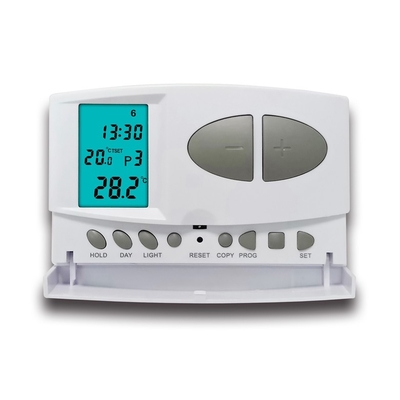 라이즈엠 LCD 디스플레이 7일 프로그램 가능한 방 온도 조절기 Omron 릴레이